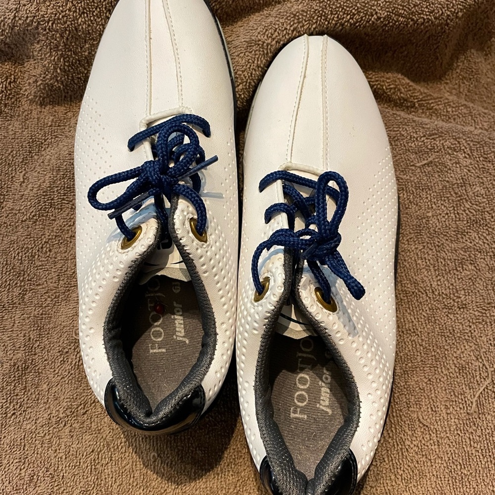 Footjoy youth boys golf shoes 4M